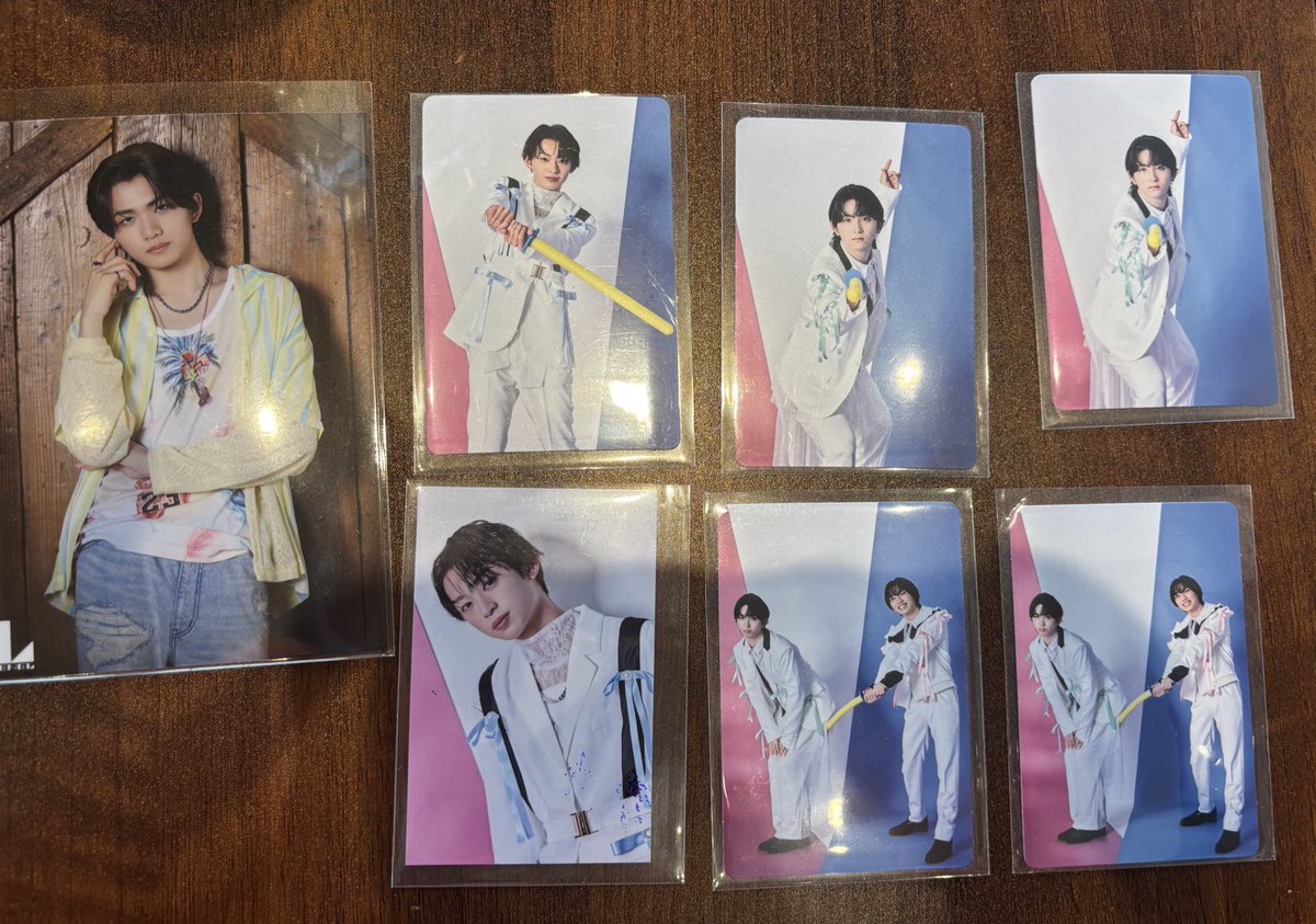 交換】Lienel リエネル 生写真 トレカ 譲 高岡ミロ、近藤駿太、高桑真