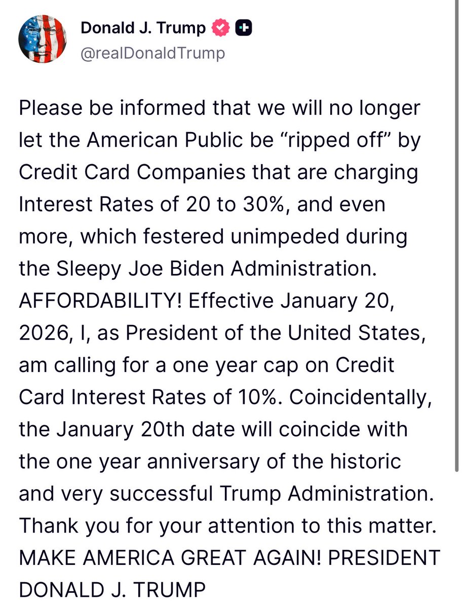 RogerMarshallMD's tweet image. Just got off the phone with President @realDonaldTrump, and with his full support, we will be leading this legislation to lower costs for American families and to reign in greedy credit card companies who have been ripping off hardworking Americans for too long.