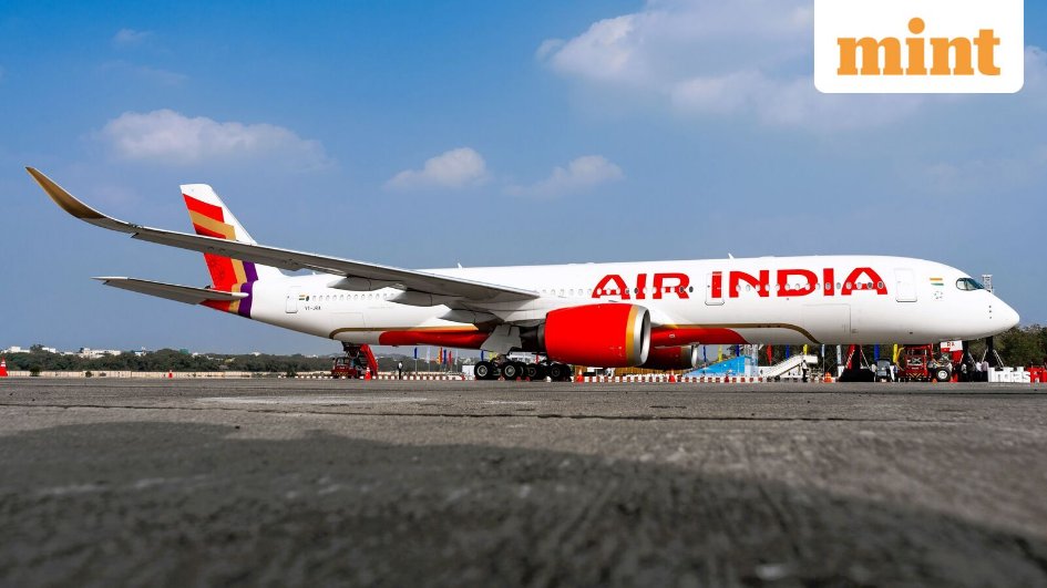 nathan1nDC's tweet photo. Air India celebrates the delivery of its first custom-made Boeing 787-9 Dreamliner post-privatisation, featuring upgraded interiors and a three-class layout!    https://t.co/l8sRUpiZaa https://t.co/nioZVguNob