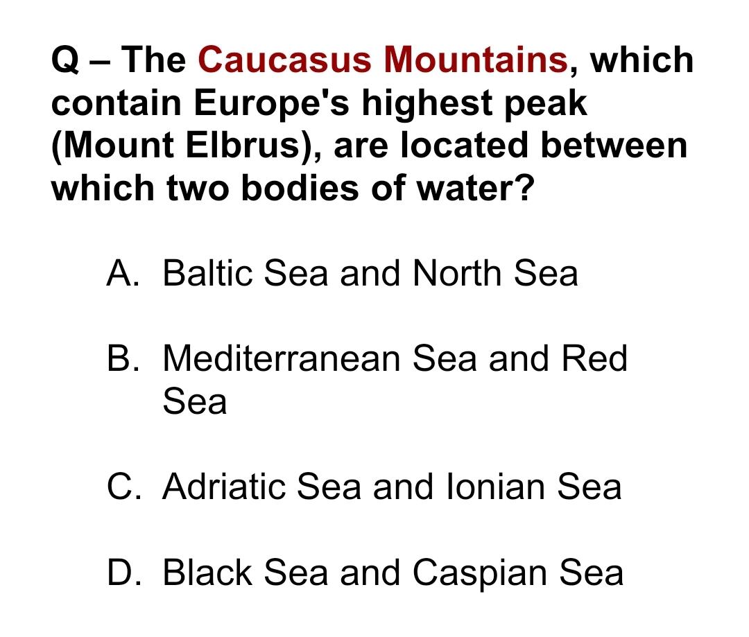 UPSC_mantra_'s tweet photo. 🚨Caucasus Mountains 

#Geography #MapWork
#UPSCPrelims2026