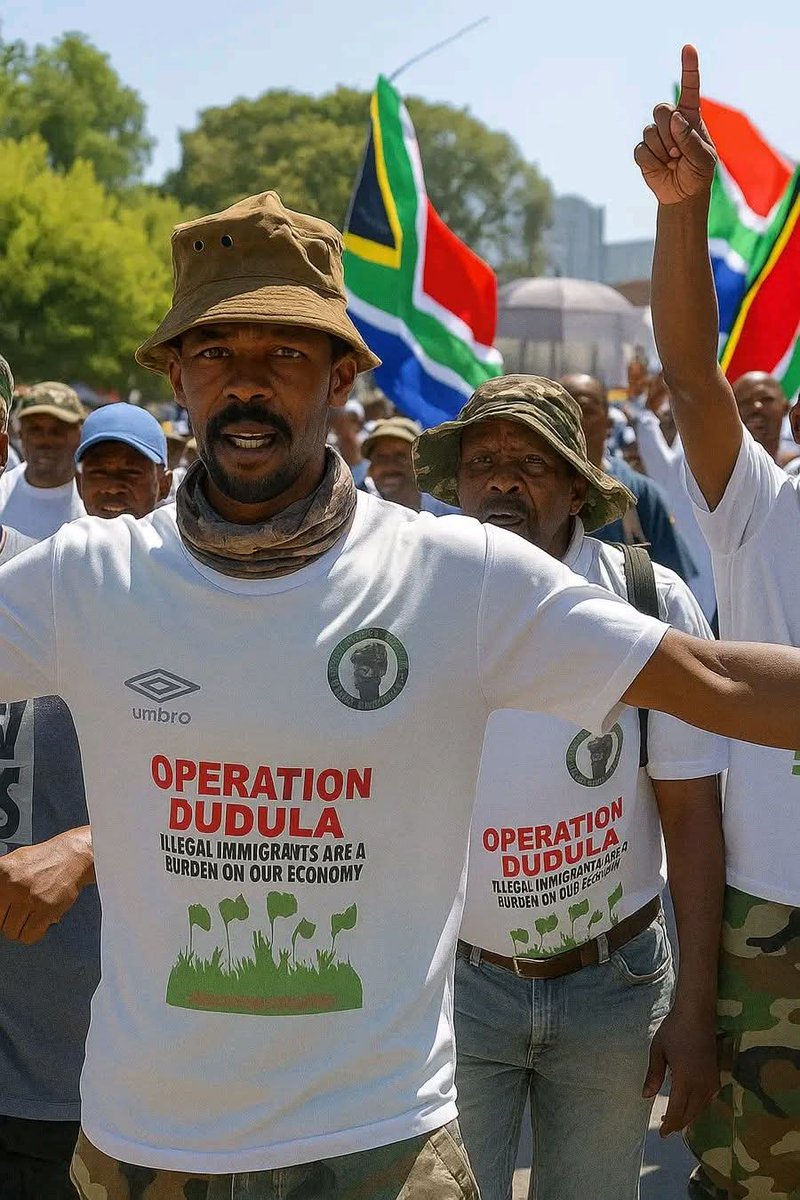 DelaKufaPatriot's tweet photo. Operation-Dudula is here to Stay. https://t.co/YtDpw6ZzI2