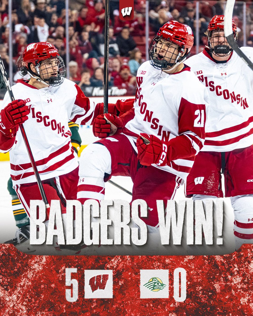 Wisconsin Hockey tweet media