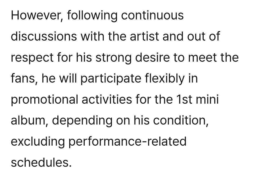 19wons's tweet image. arno will still participate flexibility in promotional activities but excluding the perform related (dance) :( hope he gets better and full recovery.. 😢