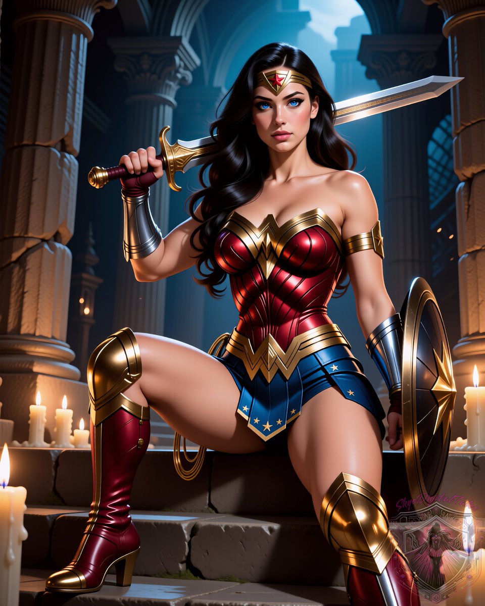 Wonder Woman
-----
Follow me for more content, and if you are interested in spicy pieces, checkout my links 😉🩷
linktr.ee/SkyeDigitalTal…
#aiart #aigirl #digitalart #digitalillustration #WonderWoman #DCComics #Amazonian #FanArt #SuperHeroine