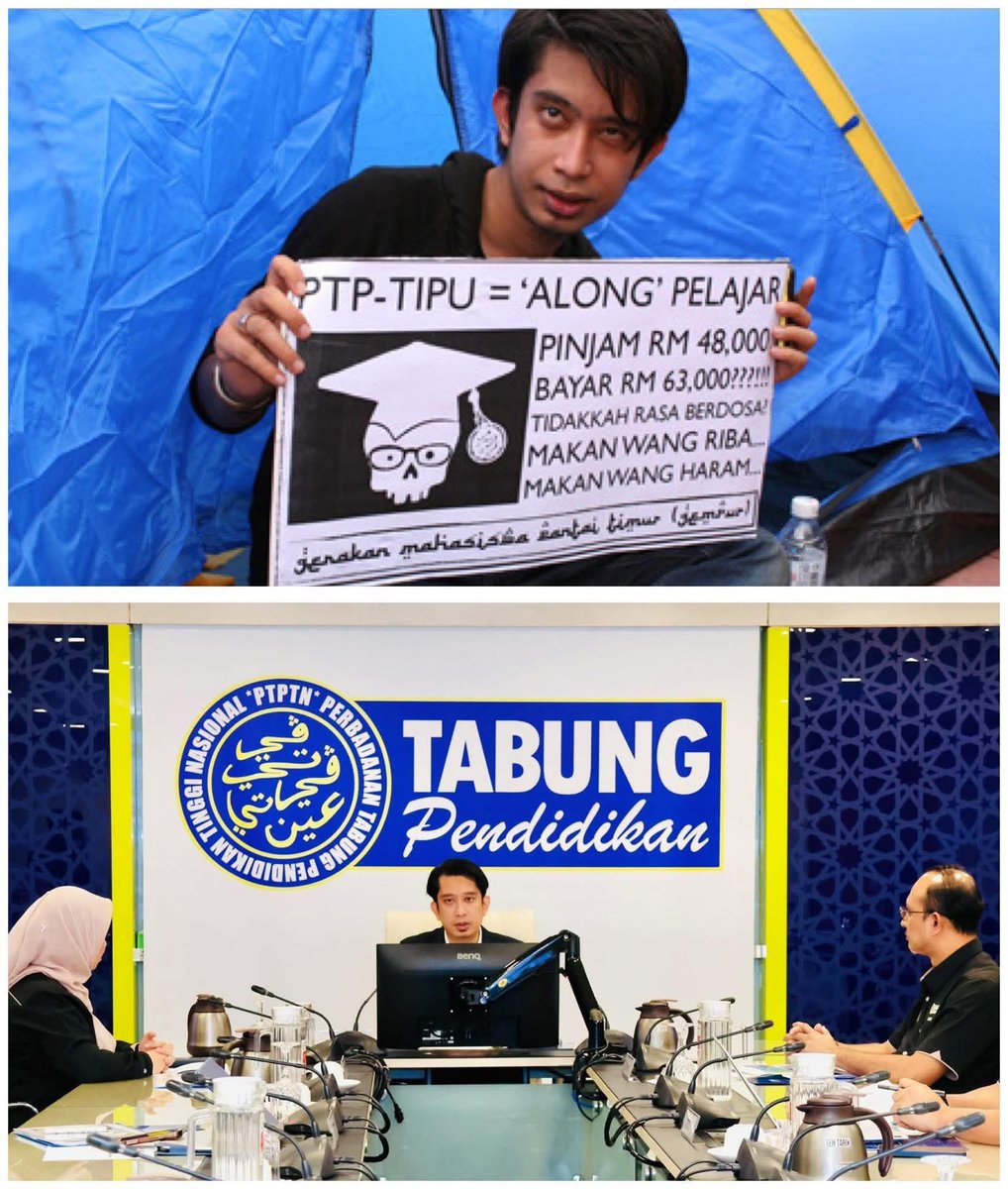 Dulu di suruh mansuh kan PTPTN skrg dia buat TABUNG kah kah kah 😂