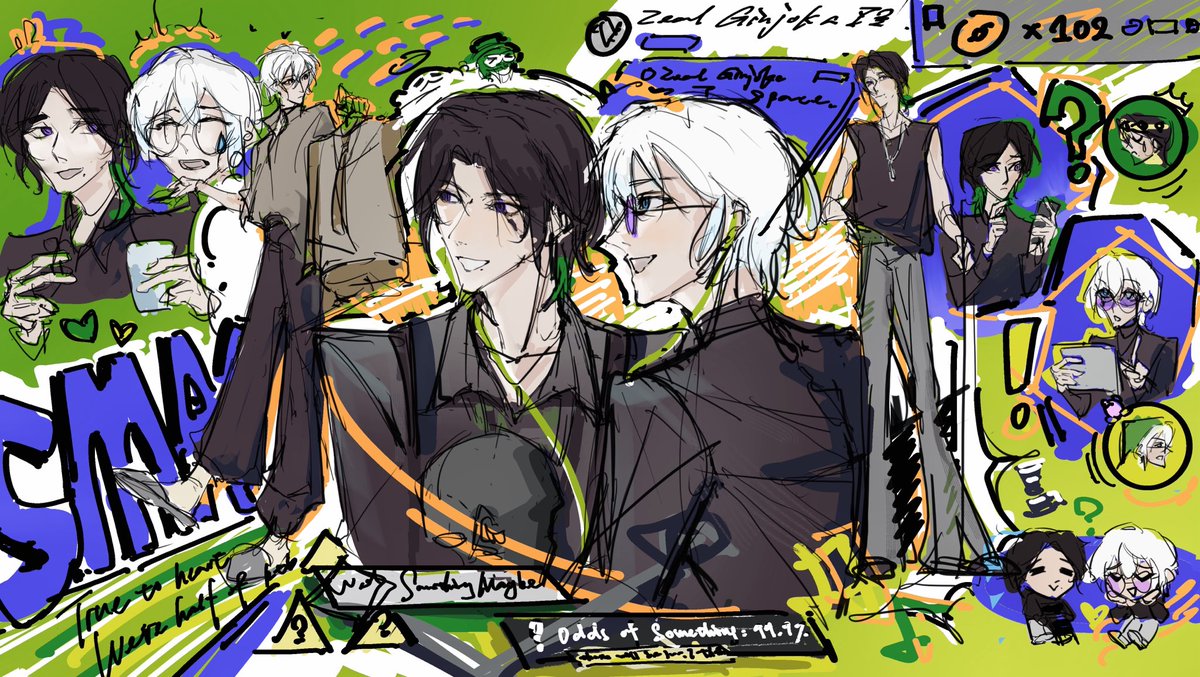 #zeaka #kaezeal 
off collab！
（wip btw