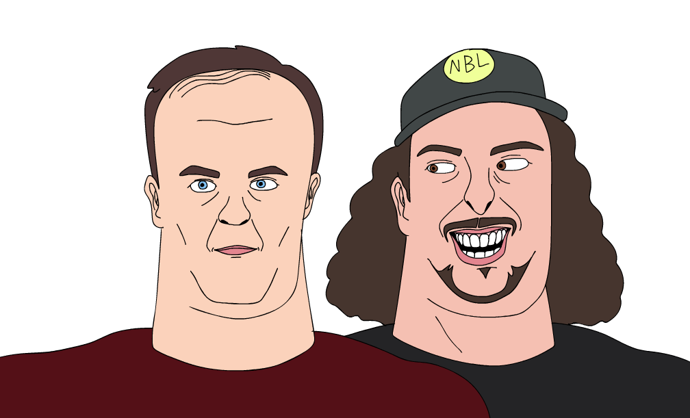 Drew <a href="/jacksfilms/">jacksfilms</a> and <a href="/nothinbutlag/">justin</a> as Haha, You Clowns Characters, Justin's request