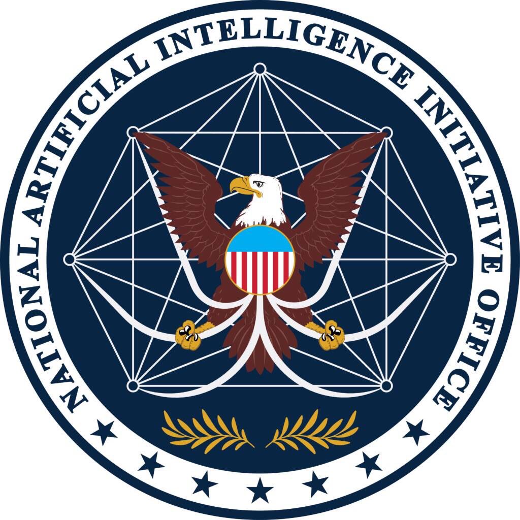 RemnantMan1's tweet photo. Did you know The White House created the “National Artificial Intelligence Initiative Office” in 2018?

It was officially launched in Jan. 2021 right before Trump left office. This was 1 month AFTER the COVID jabs were released to the public.

Notice the occultic symbolism. https://t.co/tR658ofSI8