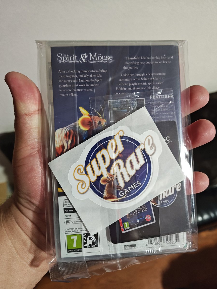stellar_that's tweet photo. Super Rare - The Spirit &amp; The Mouse: The Spirit and the Mouse is a cozy, narrative-focused adventure game where you play as Lila, a small mouse with electric powers, helping the residents of a quaint French village called Sainte-et-Claire by solving puzzles and completing quests. https://t.co/vla4SUvfOC