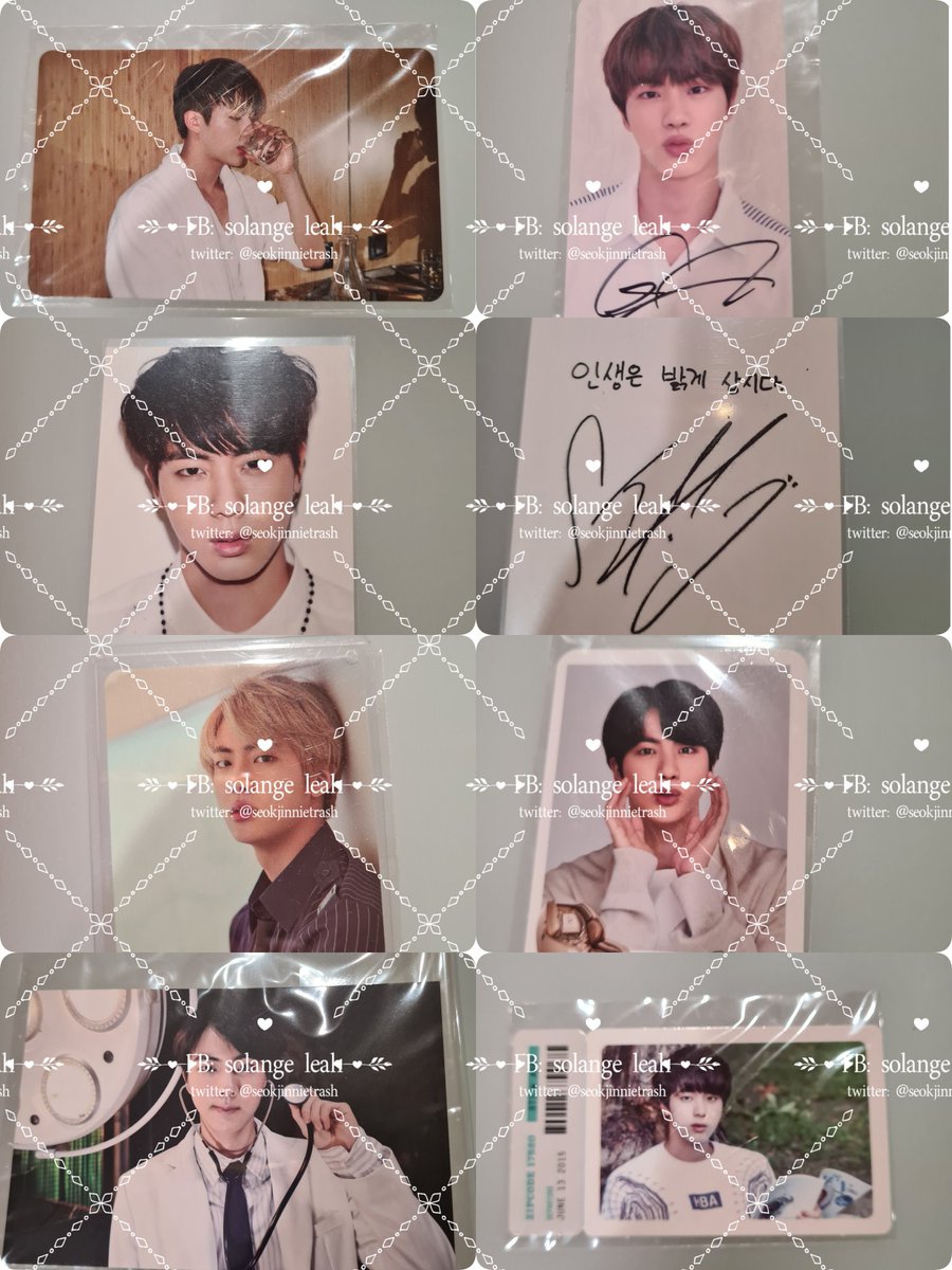seokjinnietrash's tweet photo. ขายเหมาๆ ของเก่า bts บังทัน ฟตก photocard พรีเมียมโฟโต้ premium photo + rare items

มีทุกเมมเบอร์

จิน Jin
Butterfly dreams
การ์ดอัดสตูที่เกา
การ์ดแรร์
การ์ด merch ครบเซต
มีบางเซตประปรายที่ไม่ครบ
BT21

#ตลาดนัดบังทัน #ตลาดนัดรถไฟบังทัน #ตลาดรถไฟบังทัน #ขายของสะสม #ตลาดนัดรวมด้อม https://t.co/UdZY3Sm0bh
