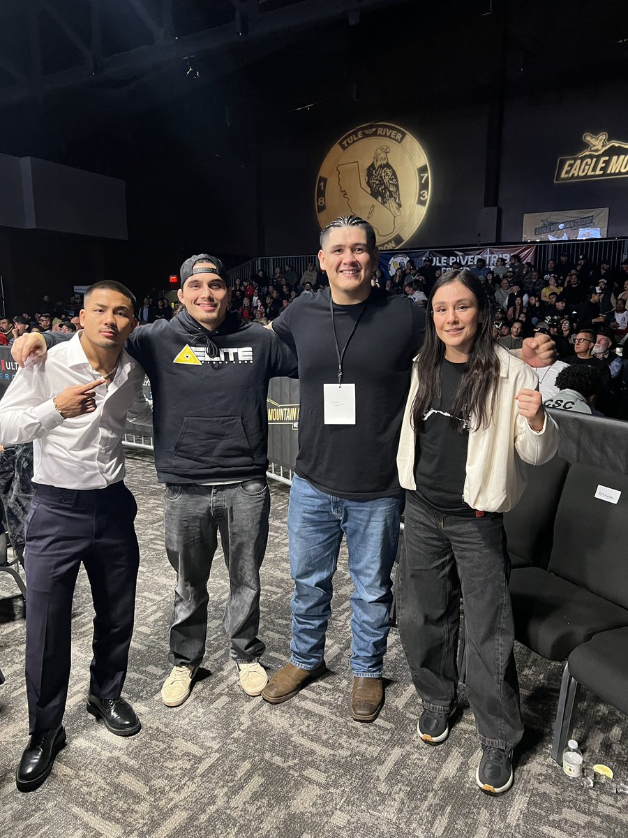 EagleMtnCasino's tweet image. Tribal Champions and UFC Champions!

@thefearlessmma1 
@shanechristie_ 
@brother.bear559 
@alexa_grasso 

#EMCThePlaceToBe