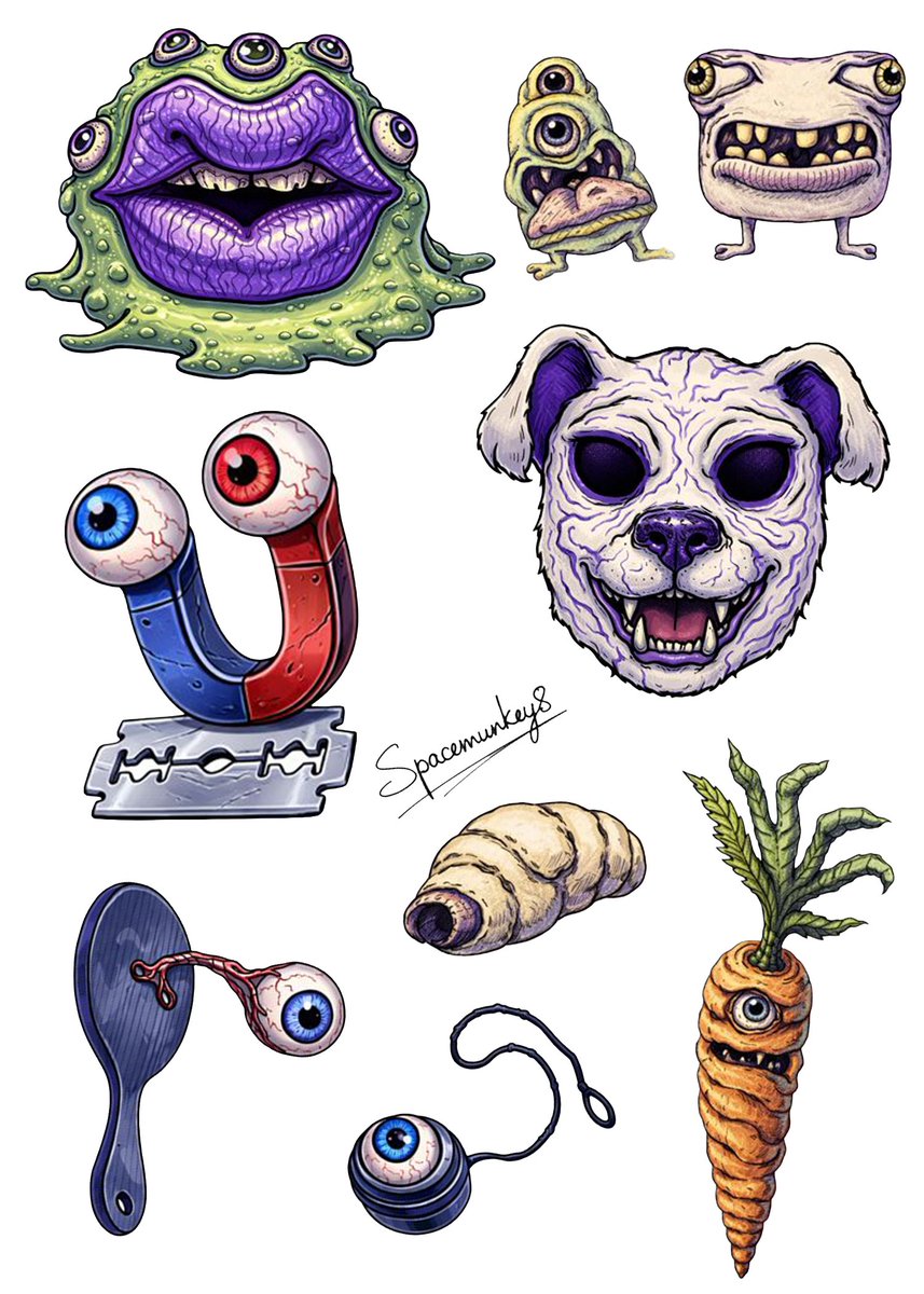 Spacemunkey81's tweet image. Random Doodles #004