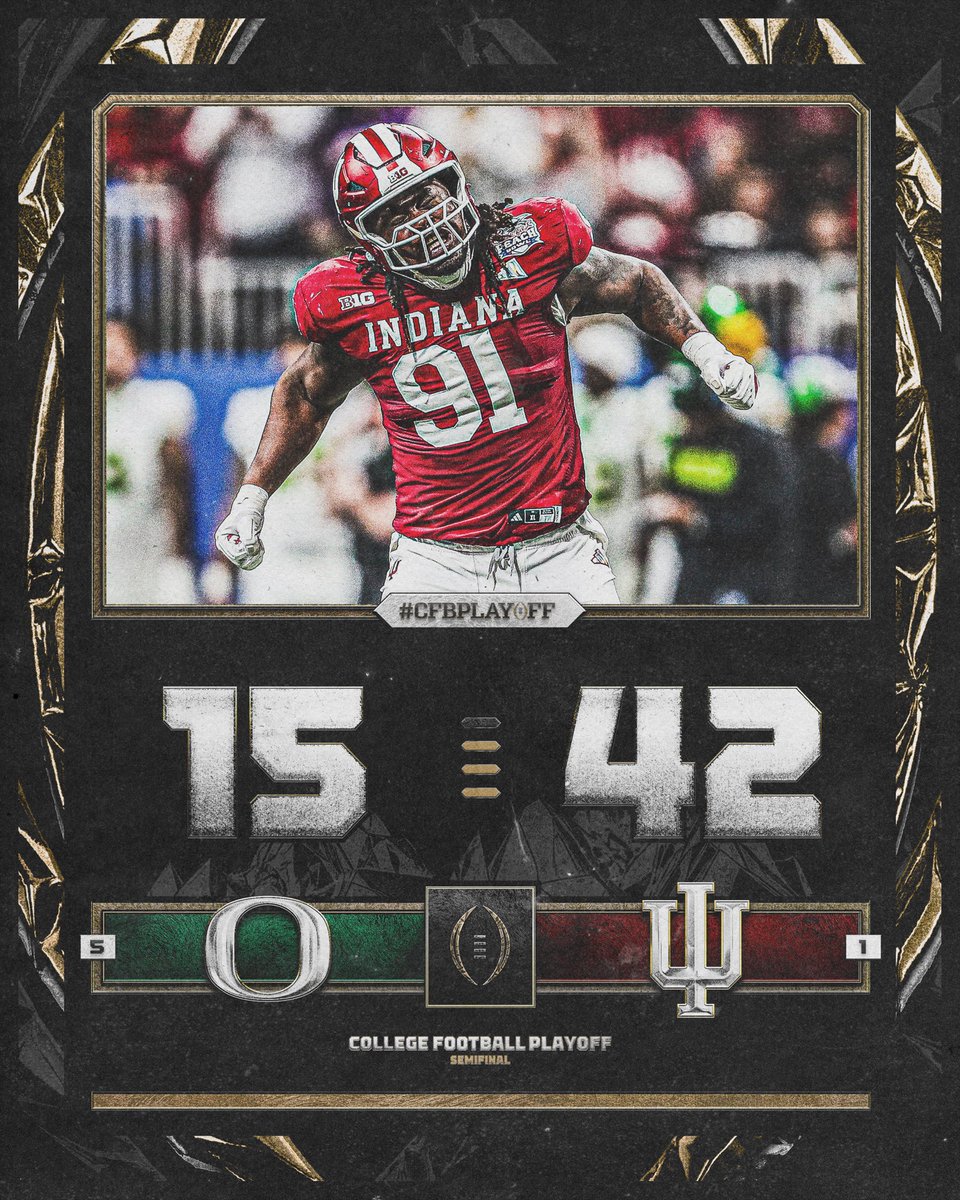 CFBPlayoff's tweet photo. 1️⃣5️⃣ to go in the Peach Bowl‼️

#CFBPlayoff https://t.co/WqIlj1S1mx