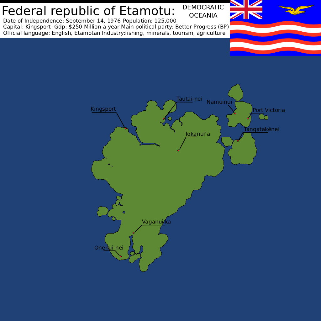Dlimeobserver's tweet photo. another Old map I made in I think 10th grade, The Federal Republic of Etamotu.

#art #worldbuilding #map #mapmaking #cartography #fun #polynesia #althist #fantast #realism https://t.co/puNzLGh6VM