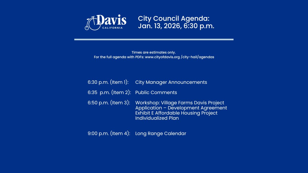 City of Davis tweet media