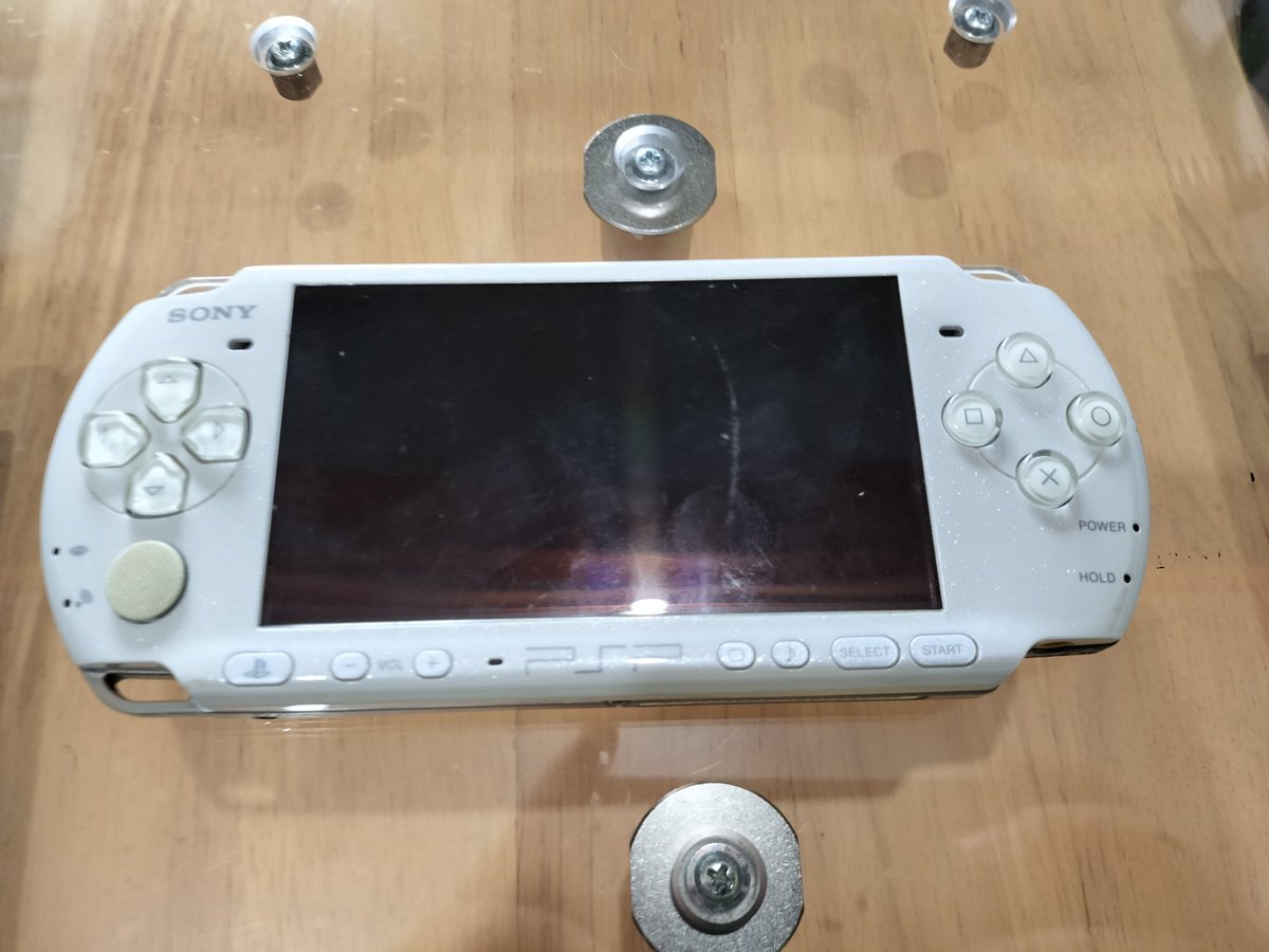 ゲームボーイアドバンス  psp ジャンク品 念願のPSP手に入れたぞ! ジャンク電池無し3000円で通電確認できてない