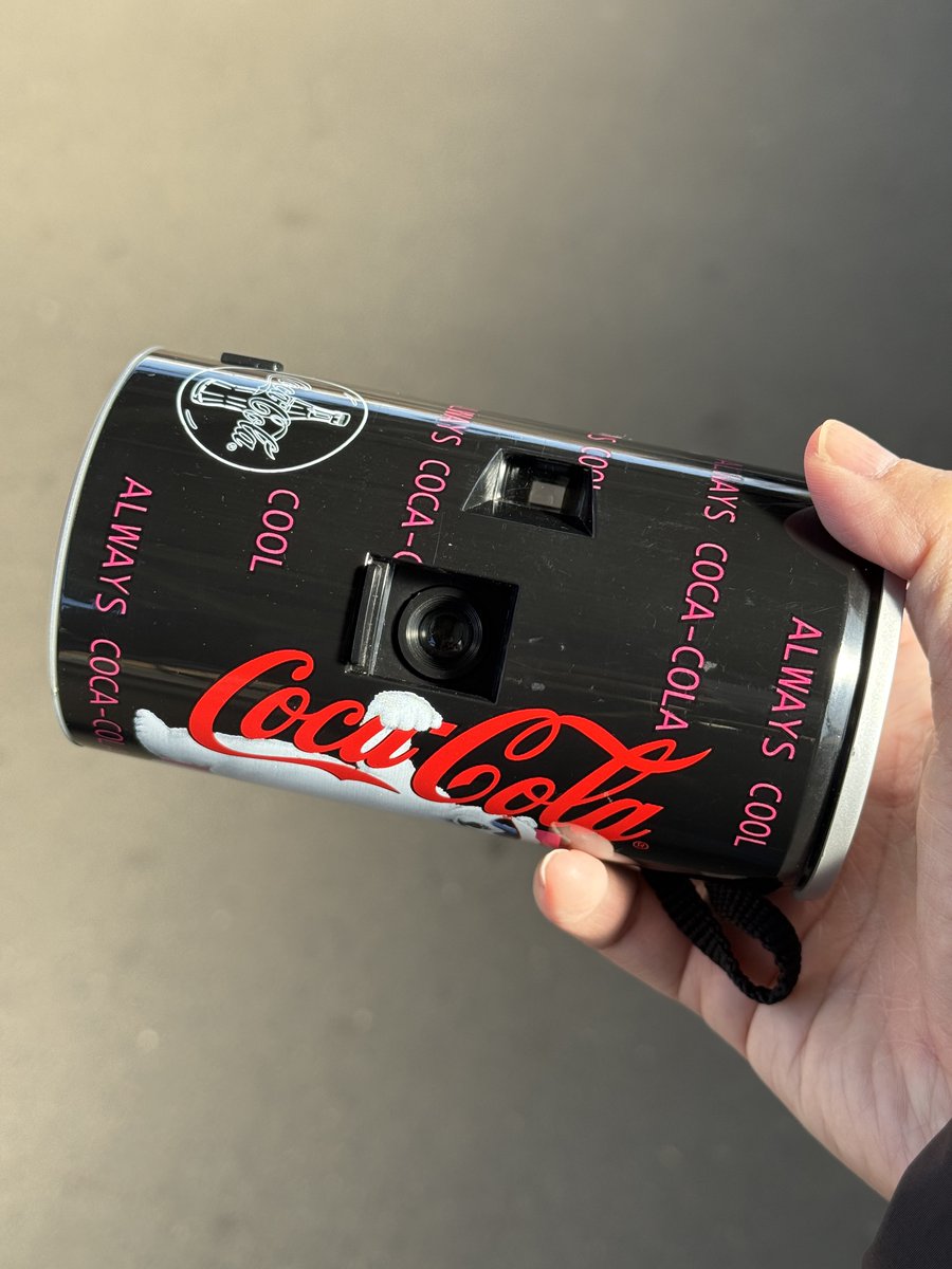 今日はコカコーラカメラ📷