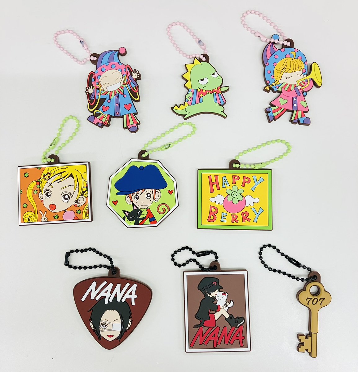 新商品入荷情報】 ・矢沢あい カプセルラバーマスコット（300円） 矢沢