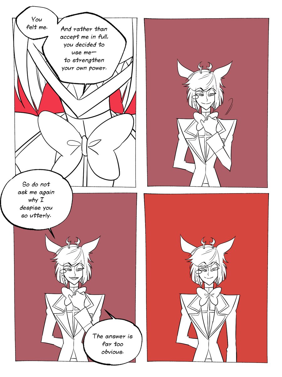 hazbinzzz's tweet image. Alastor’s point of view. (1/2)
#HazbinHotel #radiostatic #staticradio #voxal