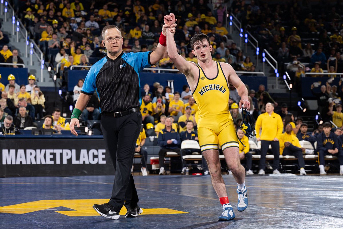 umichwrestling's tweet photo. Welcome back. 🫶

@Dylanragusin2 | #GoBlue https://t.co/RwMNxgQ3hG