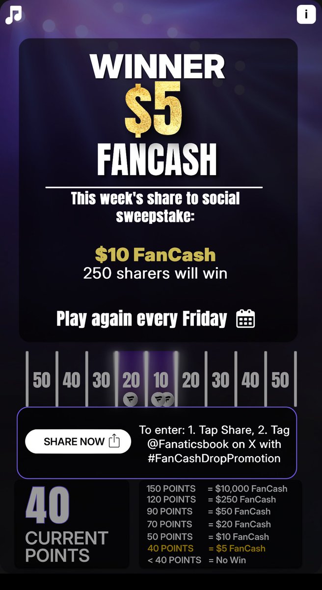 frjsprops's tweet photo. Play the #FanCashDropPromotion today

 https://t.co/a8Dlq5g4Fl https://t.co/ts3weRBe7C