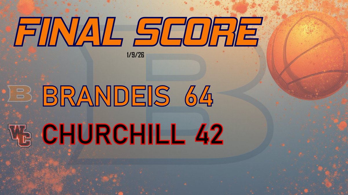 BrandeisHoops's tweet photo. The Broncos go to 3-0 in district play after a win over Churchill!  Next game is Tuesday, 1/13, vs Clark at 5:30pm at NISD Gym.  #BTheBrand https://t.co/9msvLqT64Z