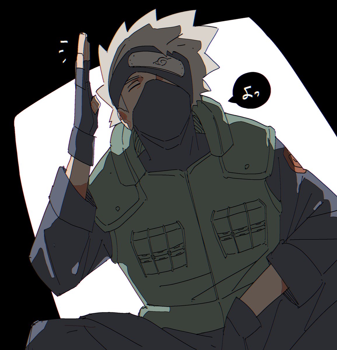 ue_3200's tweet image. カカシ先生