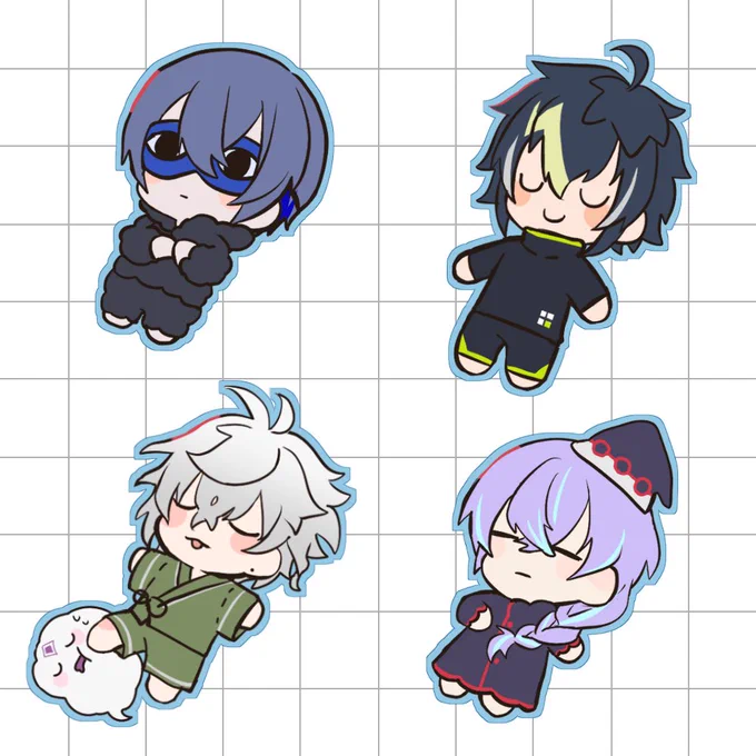 いろんなサイズのデフォルメイラストが描け、どれも可愛いです