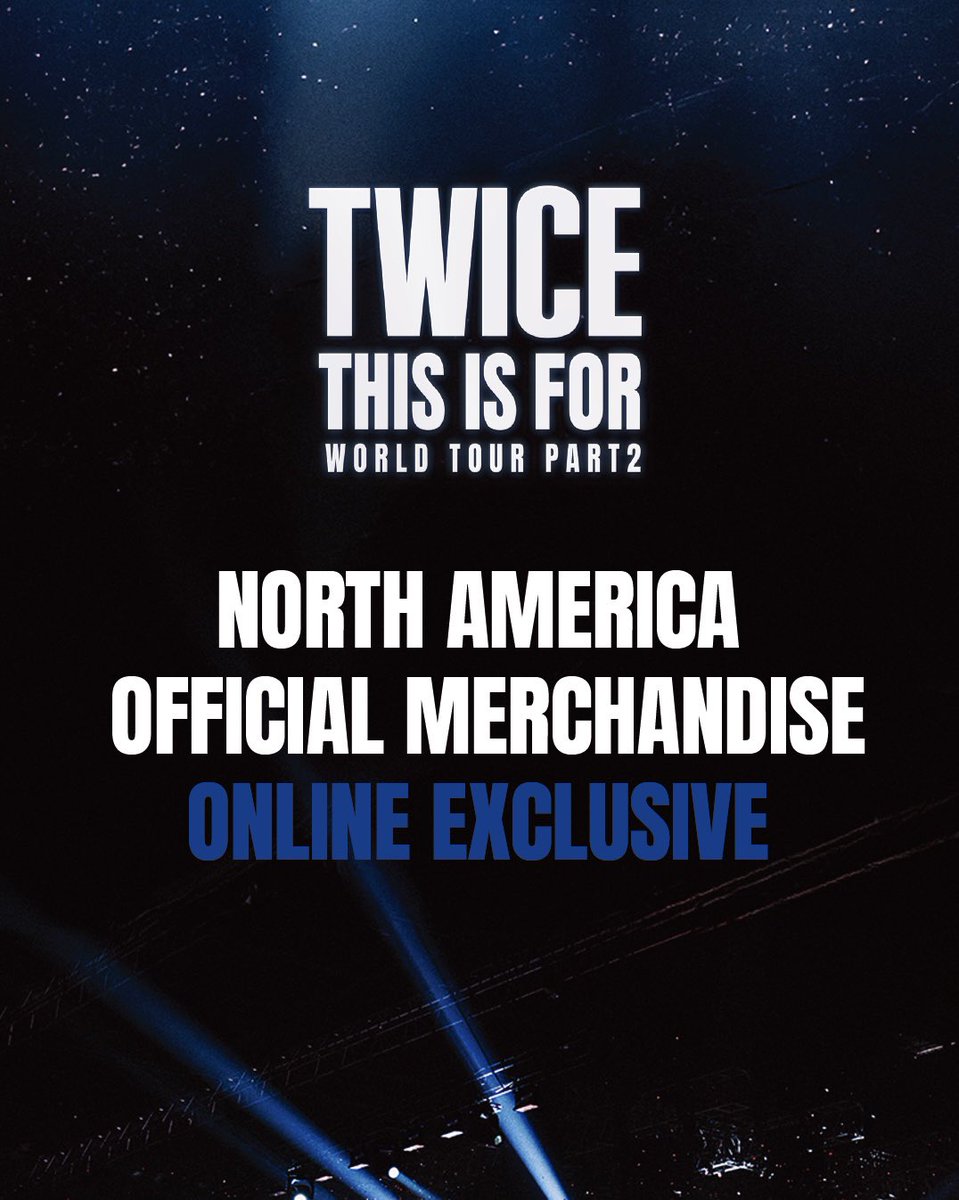 LiveNationKpop's tweet photo. 🎉 Once! Our online exclusive MD is now live ✨
Check out the items available online only 🛒

👉 Link: https://t.co/mfaBJos2cp

*All items are limited and may sell out fast https://t.co/fmIuuz0T1x