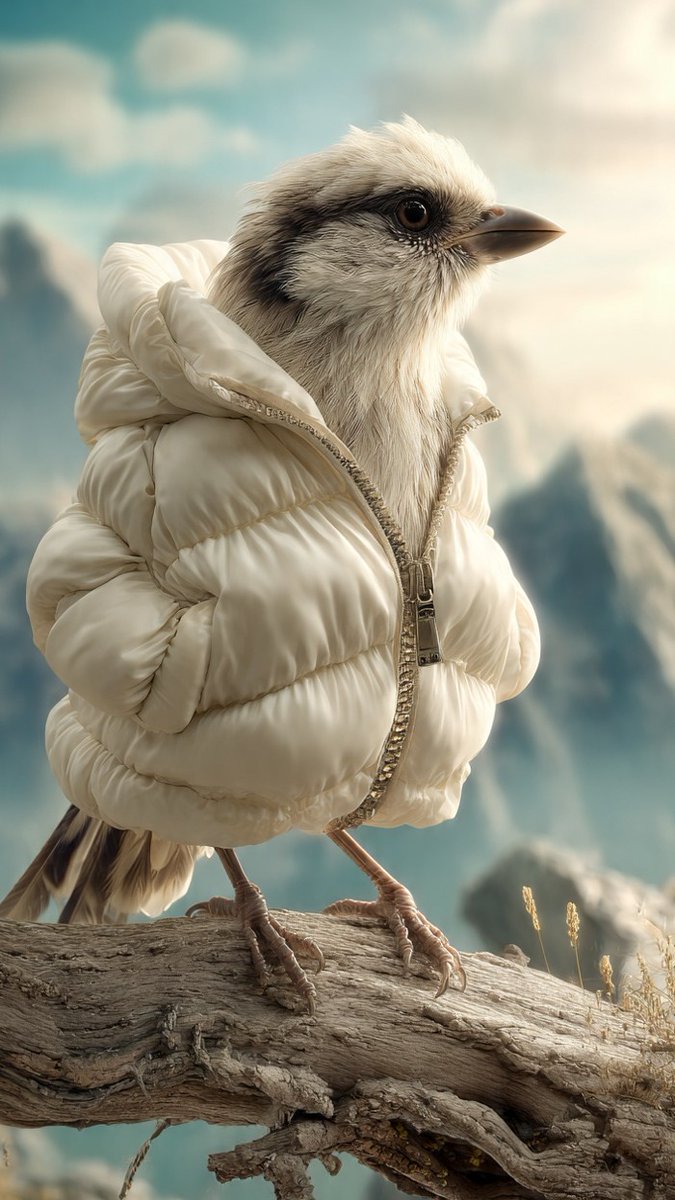 srjnsdonx's tweet photo. What if birds are dressed like humans?
A surreal blend of nature, fashion, and imagination โ
where realism ends and creativity takes flight. ๐๏ธ
#SurrealArt #AIArt #AIGenerated #AIArtist #digitalart #WildlifeArt #FantasyArt #conceptart #srjnsd #surajnishadai #srjnsdvisuals https://t.co/IwMSZG2AKI