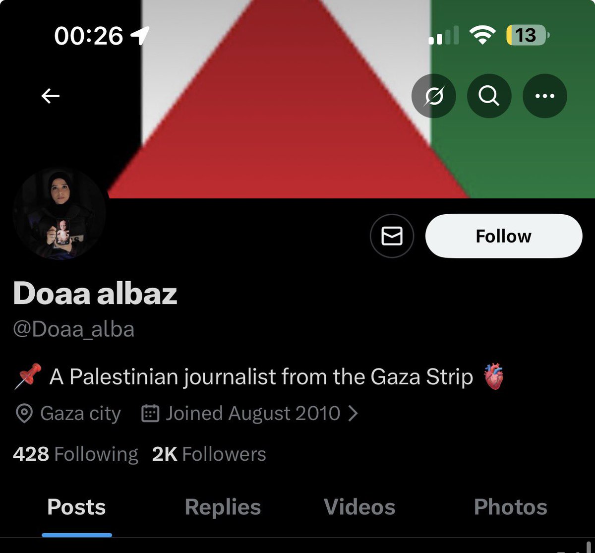 Ya van varios “Periodistas Palestinos” que me likean posts claramente no en su favor.

De tantas interacciones con gente “pro-palestina” los bots me identificaron como uno más de ellos.
