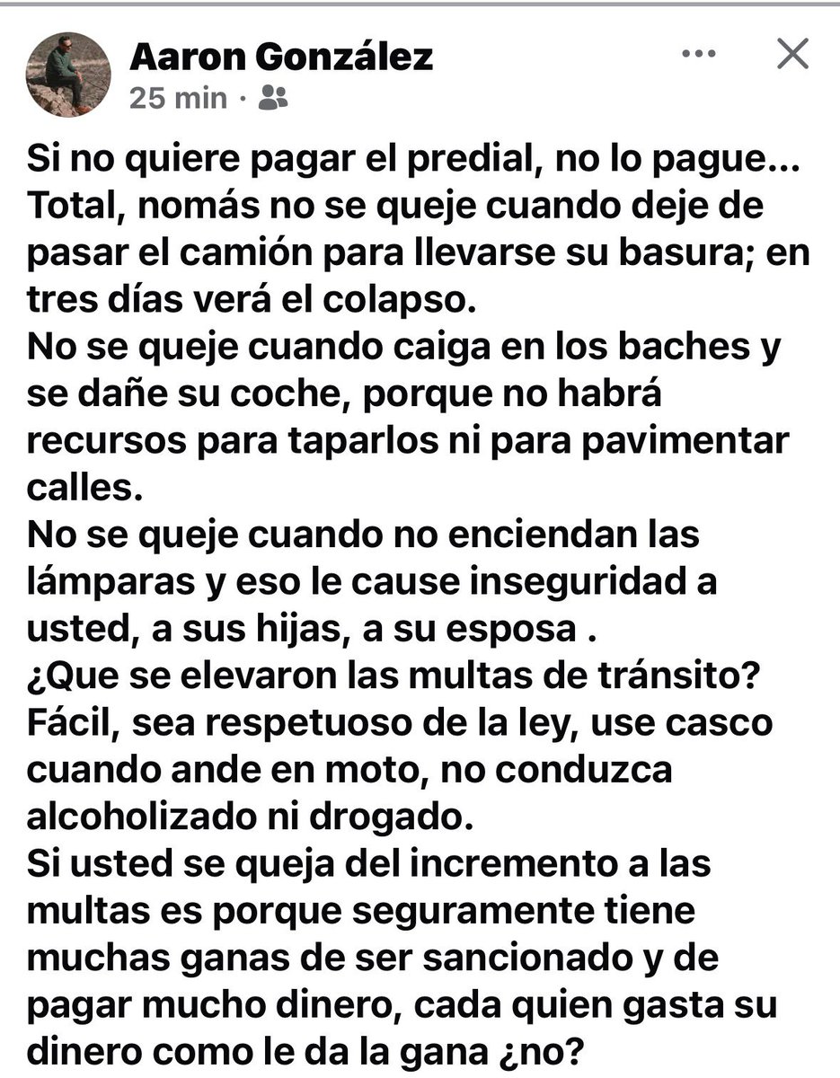 #Durango
Así este mequetrefe, es el "director" de Comunicación Social del narcoalcalde vicioso panista <a href="/josejoseantonio/">Toño Ochoa</a>. Estos #HDSRPTísimaM son unos auténticos hampones. Ahora están extorsionando a la ciudadanía de esta manera: "Pague el aumento del predial del 100, 200 y 500% o