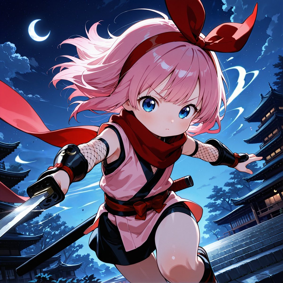 AI色々な忍者が見て見たい 参加させていただきます✨ 色が忍んでない