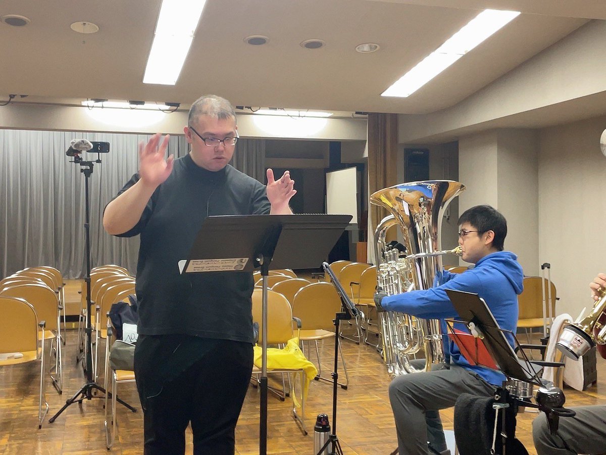 2026年のハピペンリハはじめ！
今日から9月12日のコンサートに向けて練習を開始しました！🐧
Bb Bassのりゅうくんが今年はsoloを披露します🎶たのしみ〜！！聴きに来てね⭐️