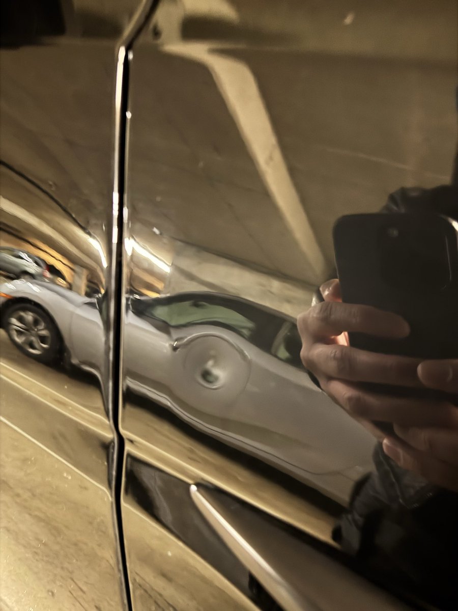 royLpinoy's tweet photo. Hey Tesla Fam can we get this girl famous that gave my Tesla a nasty ding!  @WhamBaamX  @tesla this happened on night of December 26, 2025 in Hotel parking lot of Executive inn Hotel Coquitlam BC Canada . https://t.co/Aaa2p7EdGH