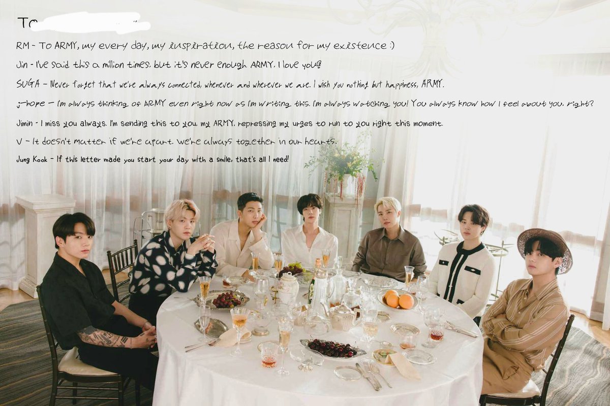 It took me a minute too, but do you guys remember the beautiful letters we'd get from our #Bangtan when we renewed our membership <a href="/weverseofficial/">Weverse</a>!? <a href="/btsfancafe__twt/">BTS FANCAFE</a>