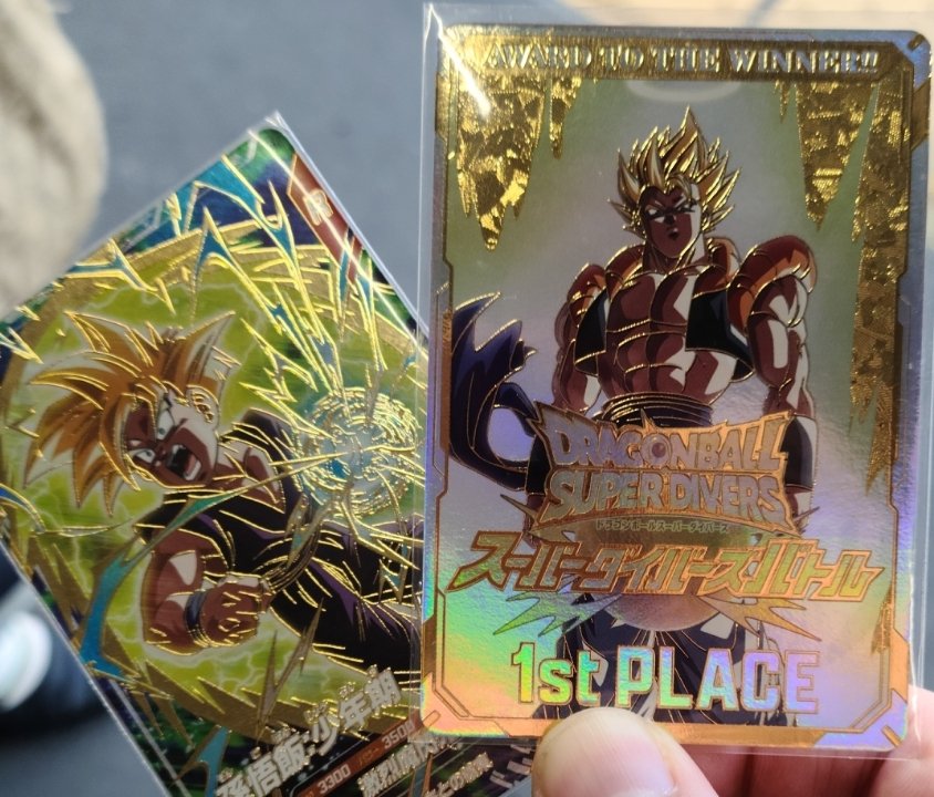 我が息子‼️ドラゴンボール ダイバーズの小学生大会にて初優勝