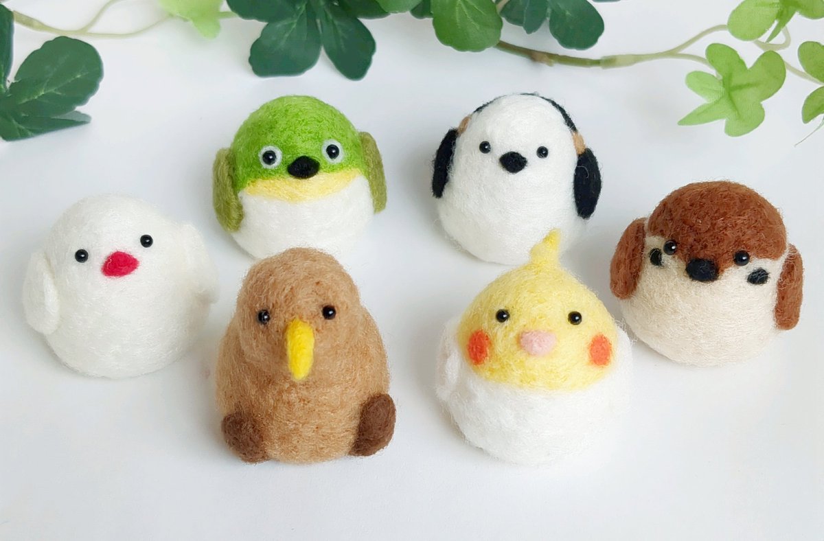 キーウィとメジロの追加です🐦️
キーウィを初めて作りました
他の作家さんみたいに🥝キウイを添えたくなりました😊🐦️
#羊毛フェルト