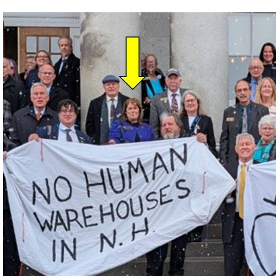 Disappointing to see our #Hollis #NH State Rep <a href="/KatMcGhee4NH/">State Rep. Kat McGhee</a> out with the anti-#ICE crowd. We need our elected representatives to support all our law enforcement officers. #NHPolitics