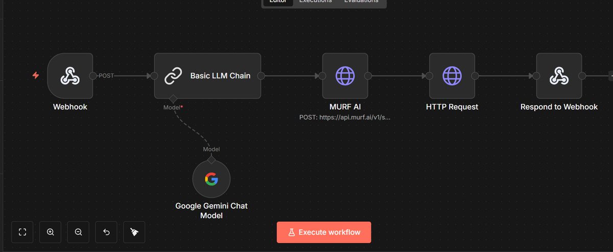 Shashid24514435's tweet photo. 🚀 AI Podcast Generator (n8n Workflow)

⚡ What it does: 
💬 Takes a topic via chat 
🧠 Generates a podcast script using AI 
🎙️ Converts script to speech 
⬇️ Downloads the audio file

#n8n #GenerativeAI #AIWorkflows #Automation #AIPodcast #day7 https://t.co/mUgNvr3tIK