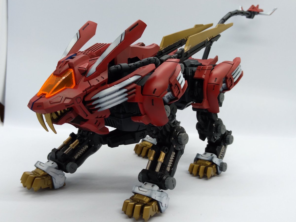 RMZ ブレードライガー（レオン・トロス機）完成！このキット見て真っ先