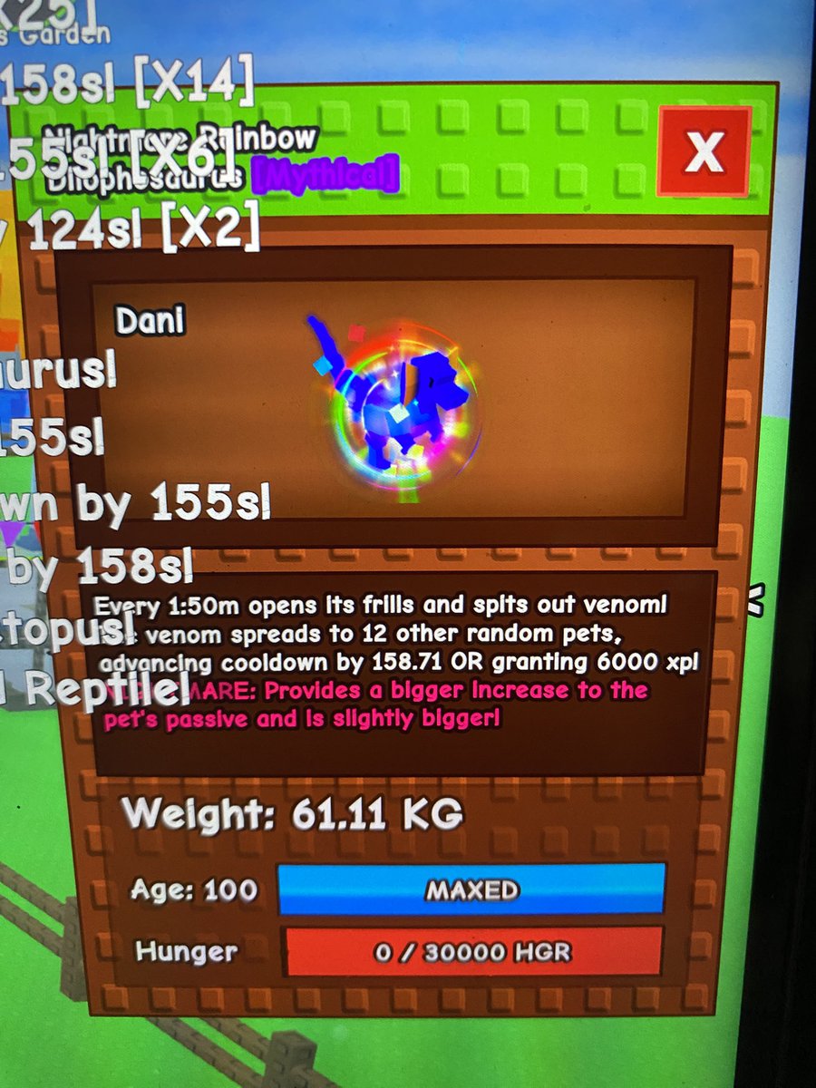 SemW2e's tweet image. WTS RBH DILOP 730, FFF R10, PEACOCK R60, MIMIC R40