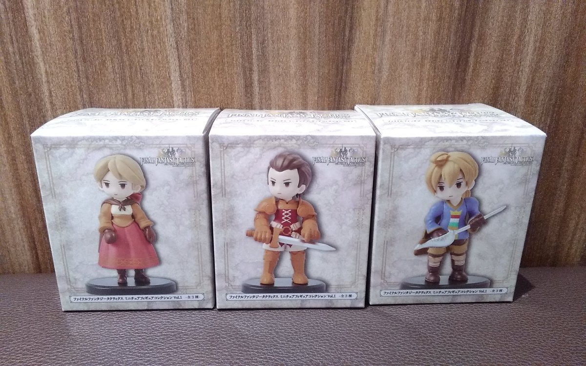景品入荷情報】 #ファイナルファンタジー タクティクス ミニチュア