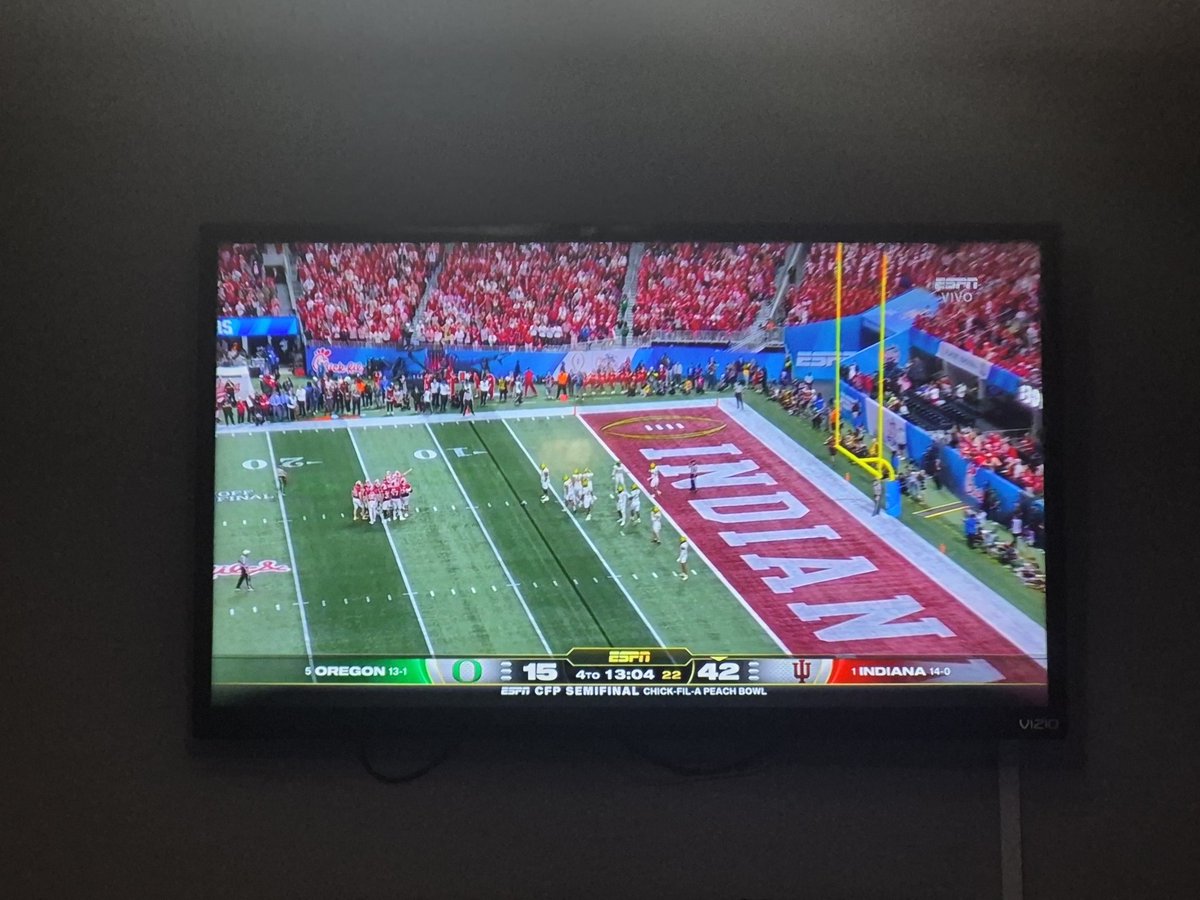 I love the <a href="/oregonfootball/">Oregon Football</a> Ducks, because Ducks, but <a href="/IndianaFootball/">Indiana Football</a> really deserves it. What a performance!