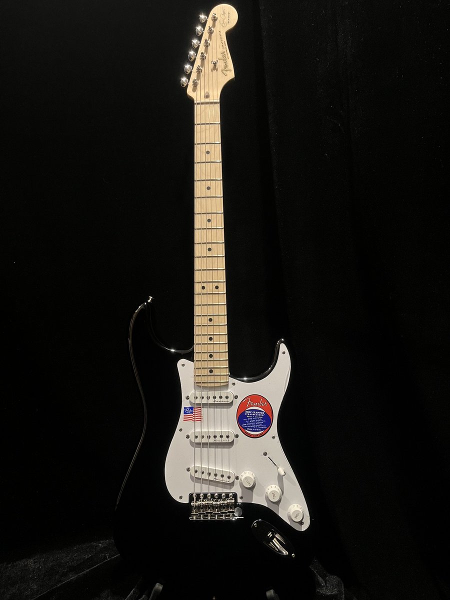 美品　50周年記念　Fender USA Clapton ブラッキー ストラト Fender USA ERIC CLAPTON ストラトキャスター ブラッキー