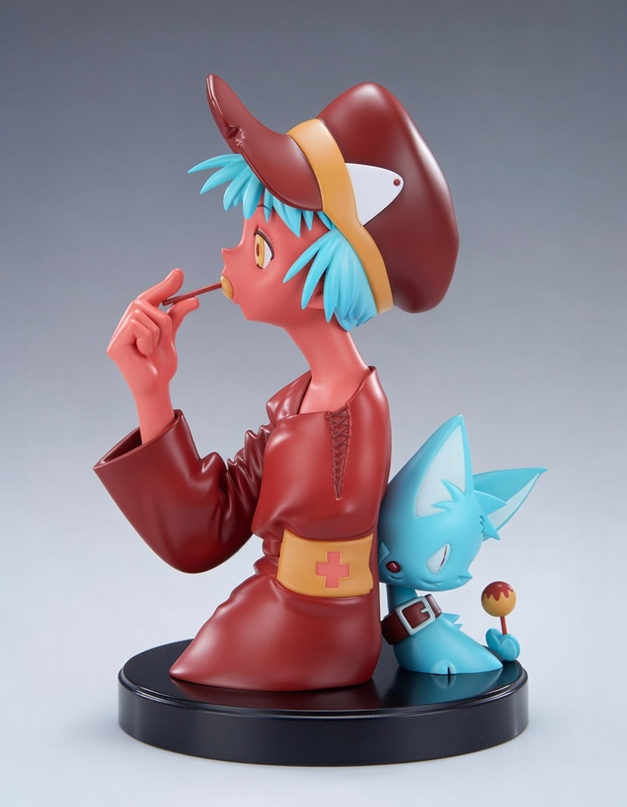 grokに昔描いた絵を食わせて遊んでます。単純にフィギュア化することで今っぽく中庸化される上、時々、奇跡的に面白いものが仕上がってきて楽しい。