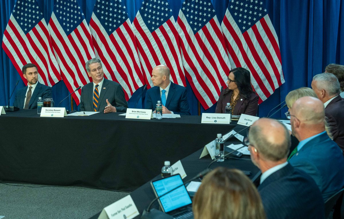 Treasury Department tweet media