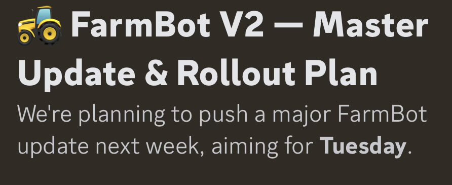 The Farmbot tweet media