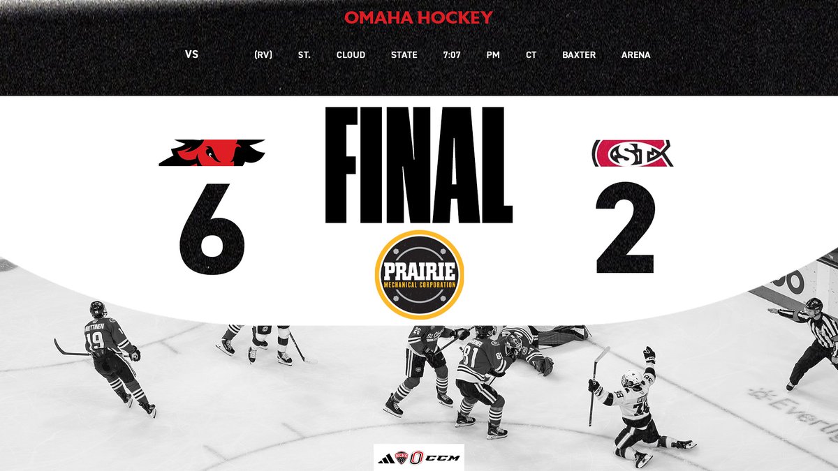 OmahaHKY's tweet photo. Friday night W 🙌

#ForThe402 https://t.co/tI7uVlud8N