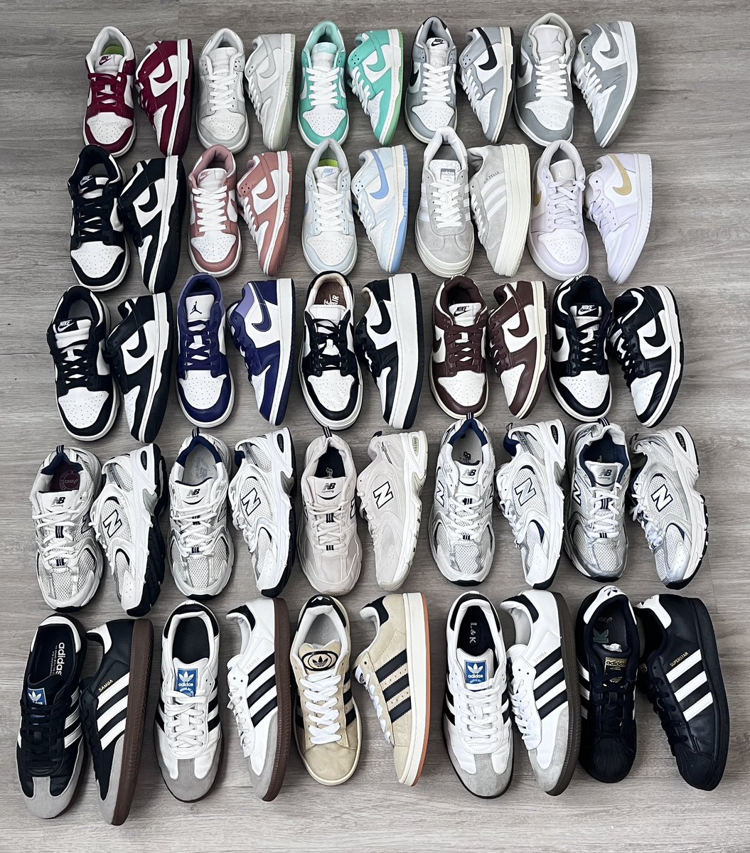 mayyucloset's tweet image. รองเท้ามือสองของแท้ 𐙚 

ลงขายวันอาทิตย์ ( 11/01 ) เวลา 19:00 น.

❗️มีเยอะกว่าในรูป [ size 36-42 ]

꙳ฟอล+รี+ปัก ส่งฟรี(พื้นที่พิเศษ/ห่างไกล+20)

#ส่งต่อรองเท้า #ส่งต่อรองเท้ามือสอง #รองเท้ามือสอง #รองเท้ามือสองของแท้ #ส่งต่อเสื้อผ้า #เสื้อผ้ามือสอง #รองเท้าผ้าใบมือสองของแท้…